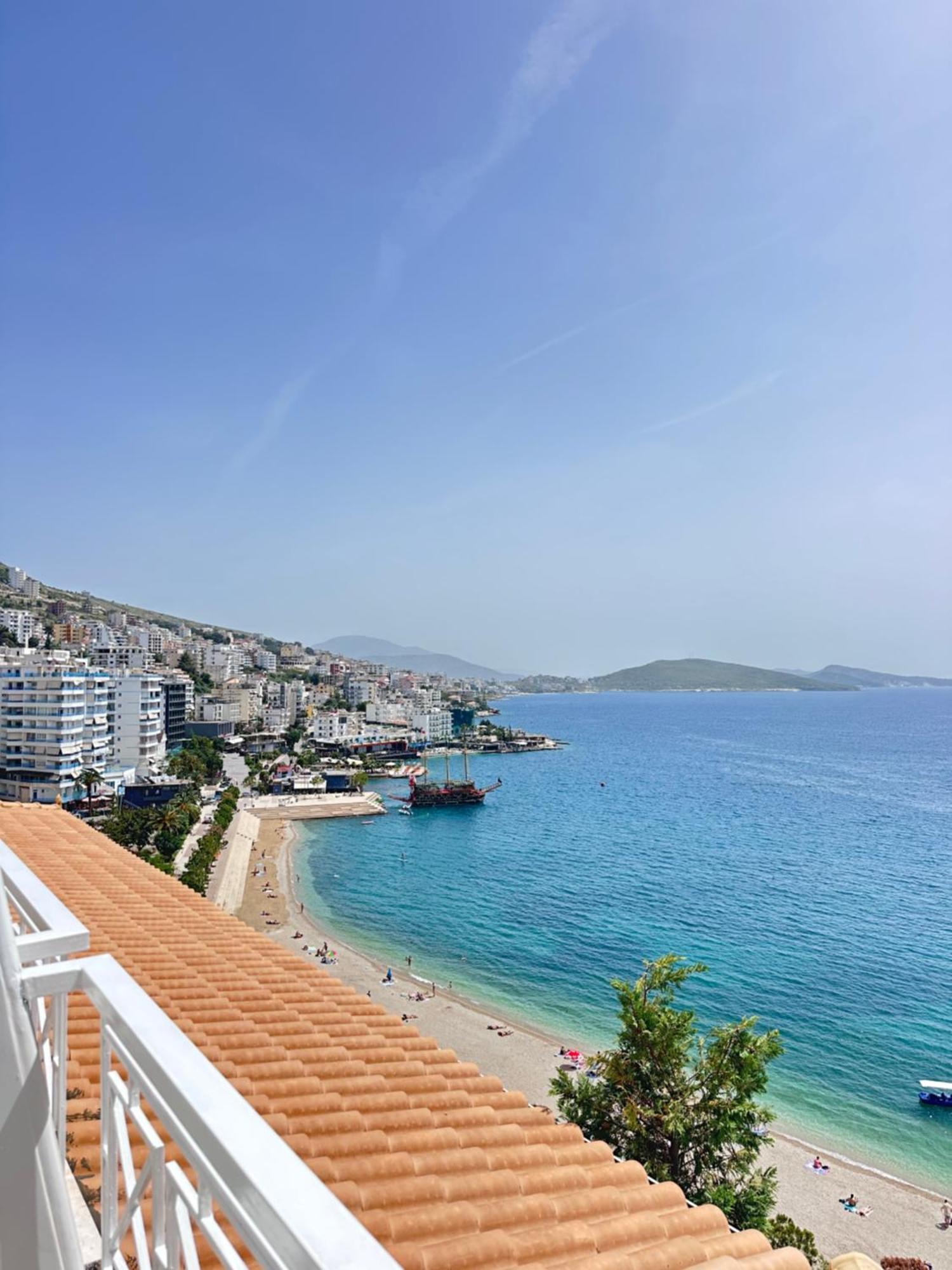 Tini Sea View Apartment Saranda Kültér fotó